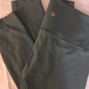 Lululemon WunderUnder 25" Size 4 TidewaterTeal